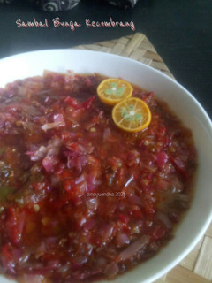 Foto resep Sambal Bunga Kecombrang