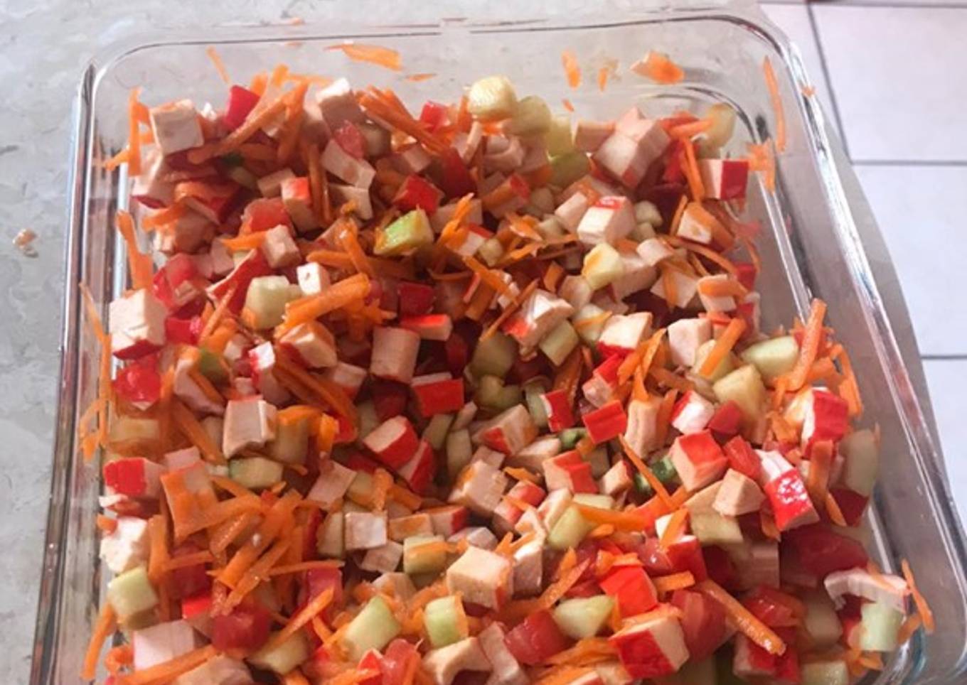 Ceviche de surimi