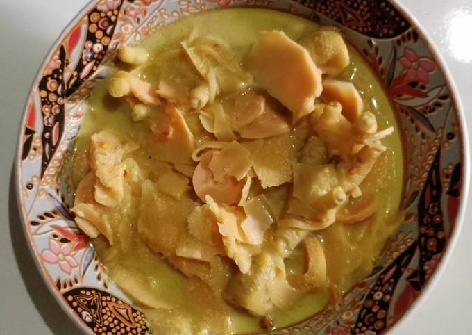 Ini dia! Resep buat Sayur santan Rebung dijamin spesial