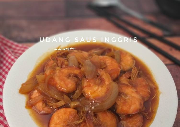 Cara mudah Membuat Udang Saus Inggris yang Menggugah Selera