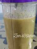 Fresh Figs Dates and Mint Smoothie