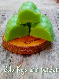 Foto resep Bolu Kojo mini pandan