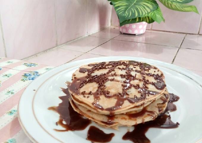 Tutorial Masakan Resep Pancake teflon simple