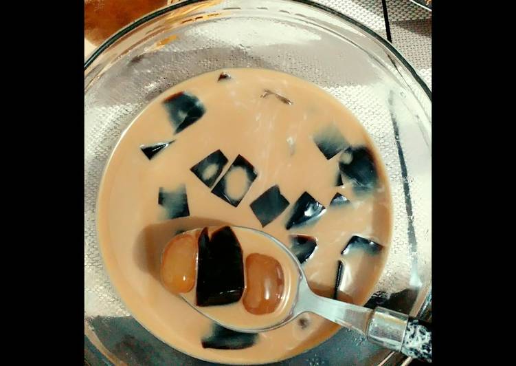 Resep Minuman takjil buka puasa: cappucino cincau / capcin / capucino Jadi, Bisa Manjain Lidah