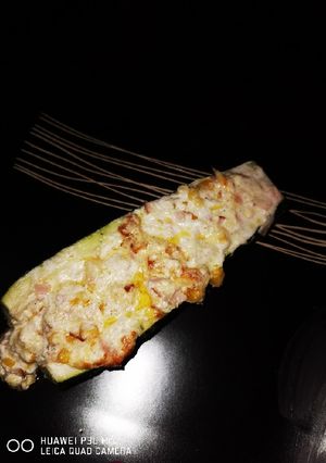 Töltött cukkini recept fotója