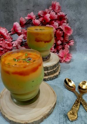 A picture of Multicolour milk shake.