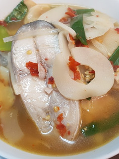 A picture of Sour Bamboo Shoot Fish Curry.