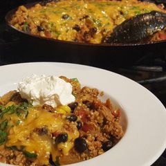 A picture of Turkey and Quinoa Taco Skillet.