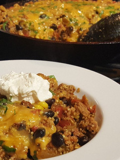 A picture of Turkey and Quinoa Taco Skillet.