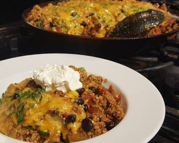 Ready to Serve Turkey and Quinoa Taco Skillet Delicious
