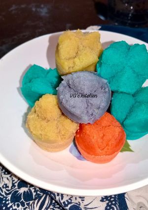 Foto resep Kue mangkuk (tape) perdana & merekah 
