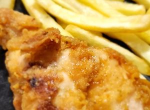 Una foto de Alitas de pollo tipo kfc