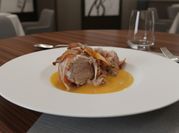 Una foto de solomillo de cerdo en air fryer