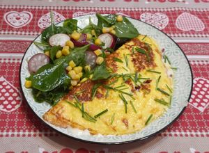 Foto di Omelette, sottilette e sfilaccetti di bresaola