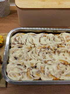 Amerikai fahéjas tekercs / Cinnamon roll recept fotója