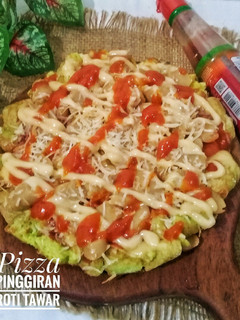 Foto resep Pizza Pinggiran Roti Tawar