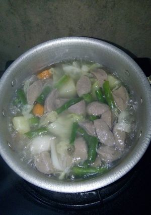 Foto resep Sop bakso telur puyuh
