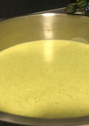 Una foto de Crema o puré de Calabacín con la Monsieur Cuisine