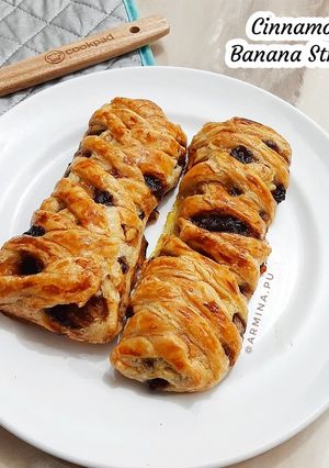 Foto resep Cinnamon Banana Strudel