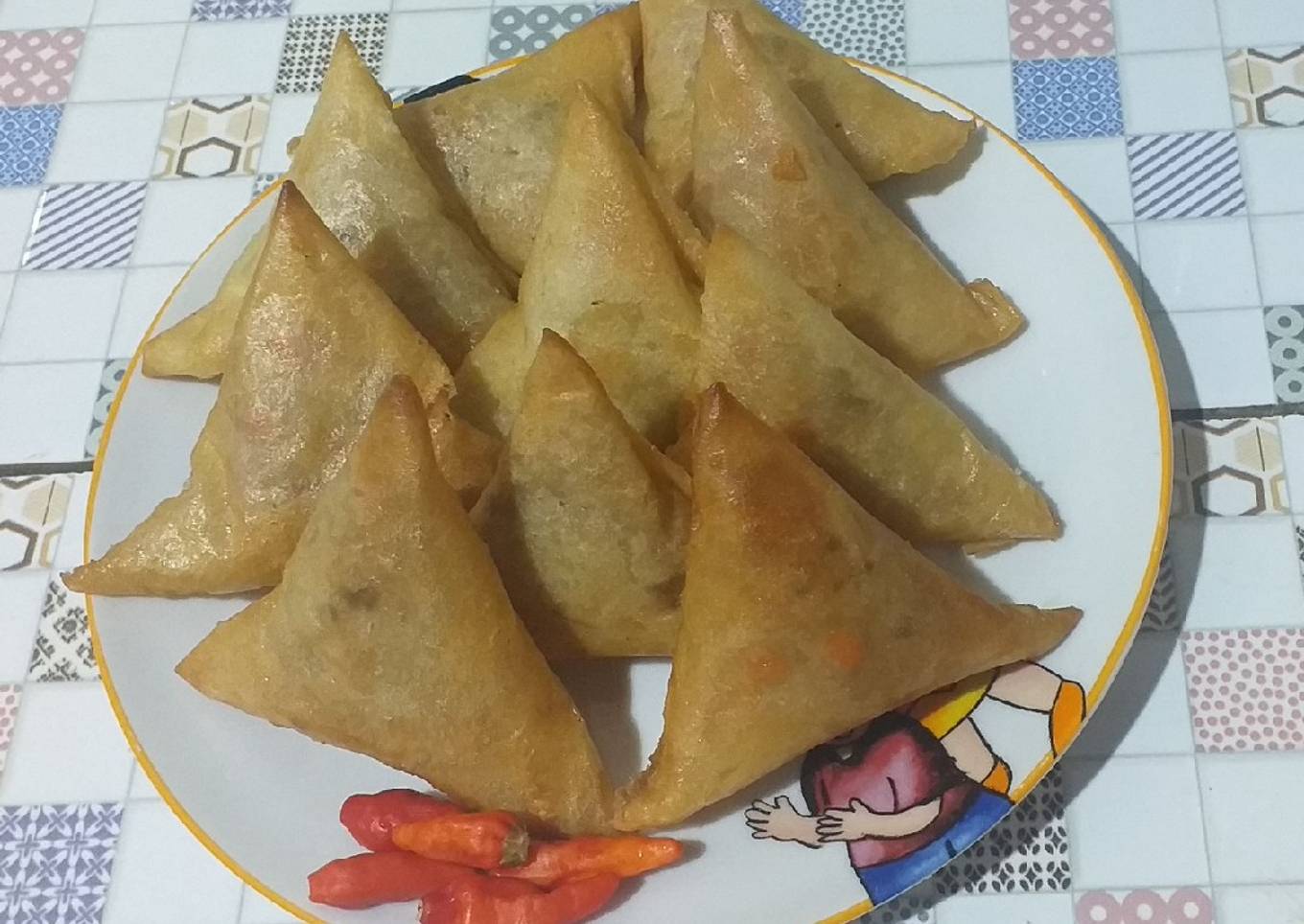 9. Samosa Kari Kulit Lumpia