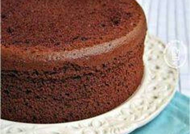 Easiest Way to Prepare Award-winning Eggless Chocolate Sponge Cake