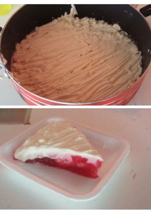 Una foto de Gelatina con onda (receta de Val)
