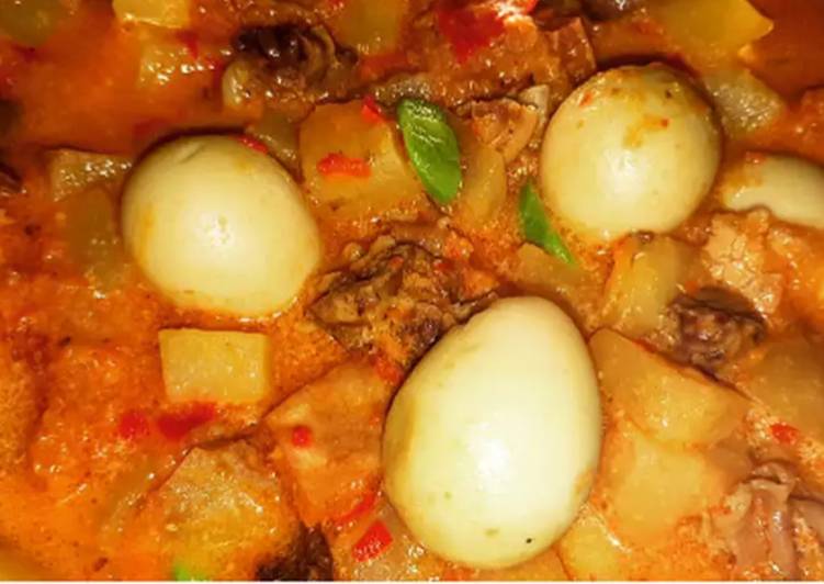 Resep Jangan &#34;sayur&#34; Krecek Rempelo ati Anti Gagal