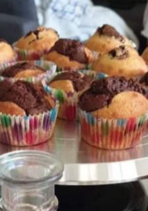 Une photo de ☆ Muffins marbré moelleux ☆