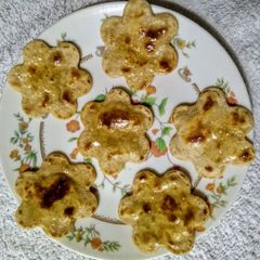 A picture of Chatpata flower paratha.