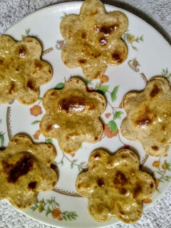A picture of Chatpata flower paratha.
