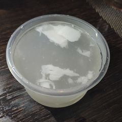 A picture of Elaneer agar agar pudding.
