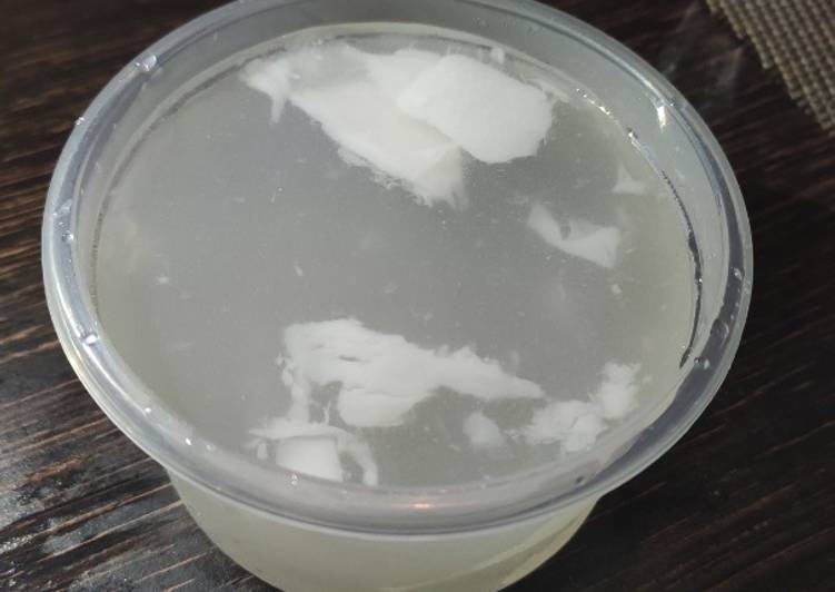 Elaneer agar agar pudding