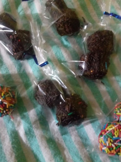 Una foto de Trufas caseras