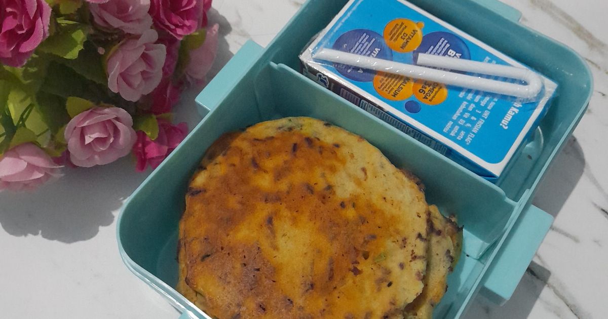 Pancake Pisang Meses Satset Bekal Anak TK
