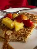 Panqueques de avena, proteína