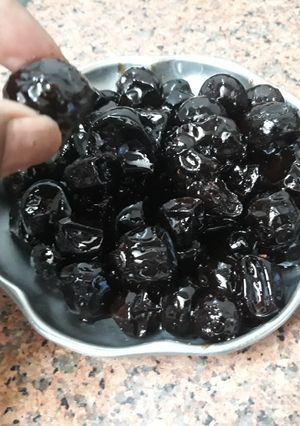 A picture of Boiled Sweet Berries / Jujubes /Indian plums/ Ber.