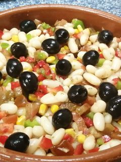 Una foto de Alubias a la Vinagreta