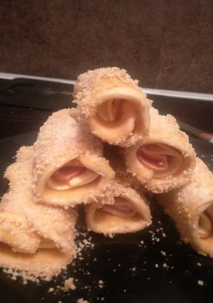 Une photo de Rouler fromage blanc de dinde