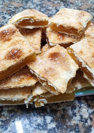 Una foto de Cuadraditos de Batata o Membrillo Fáciles!