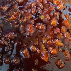 Katki keri raw mango chutney A picture of Katki keri raw mango chutney.