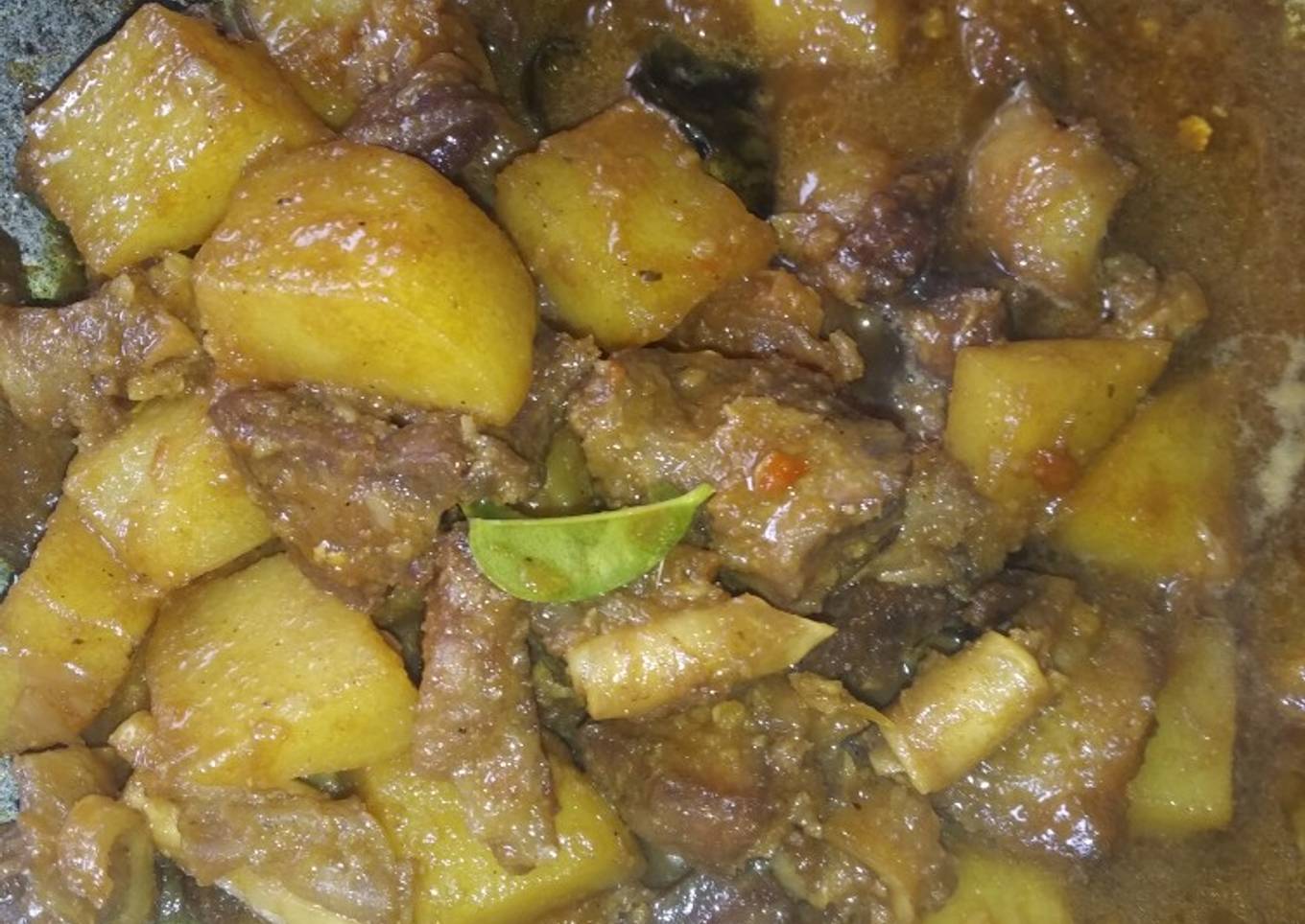 Daging sapi masak kecap