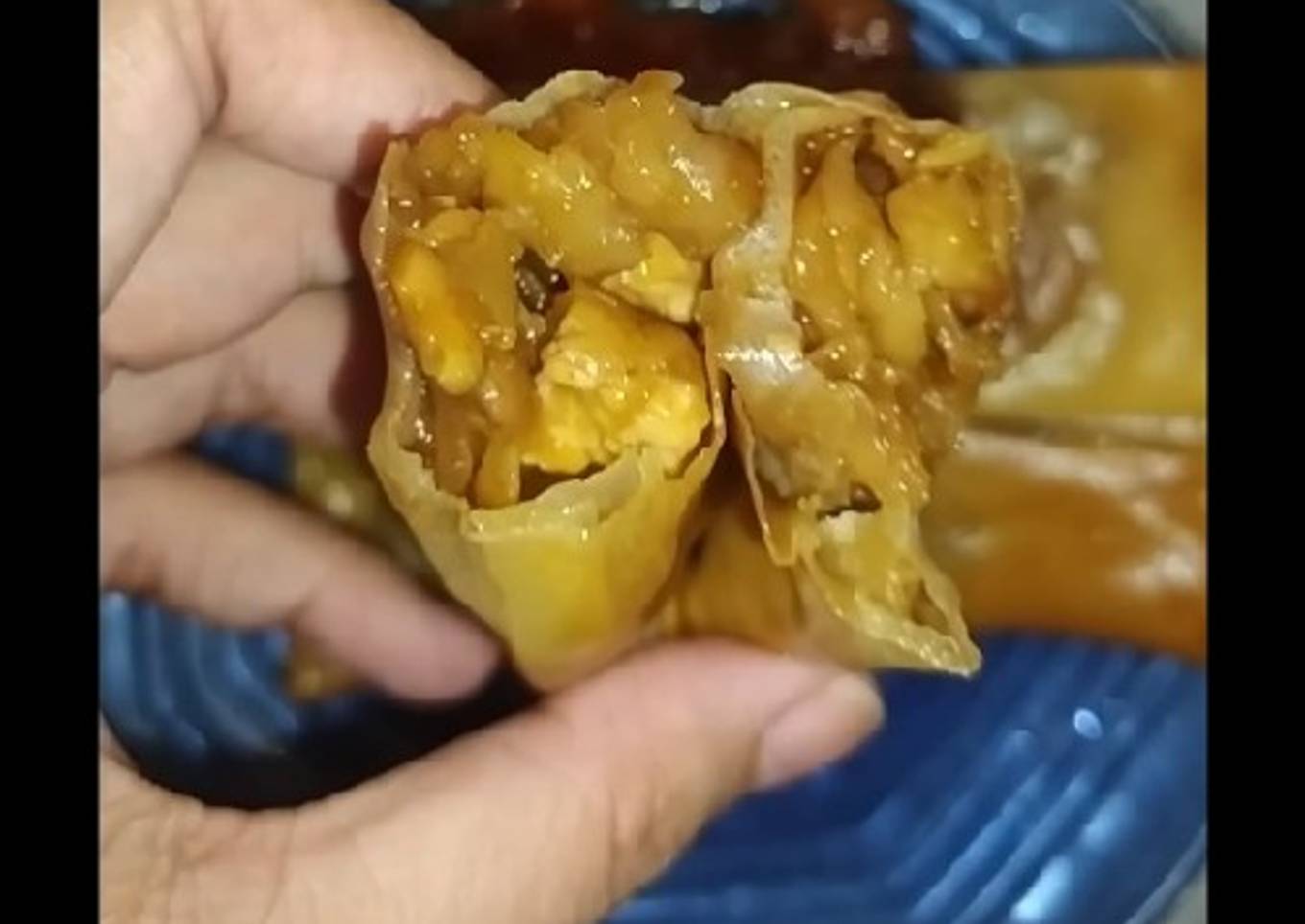 Lumpia Isi Sosis Tahu Tempe Teriyaki