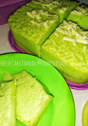 Foto resep Cheese Cake Pandan