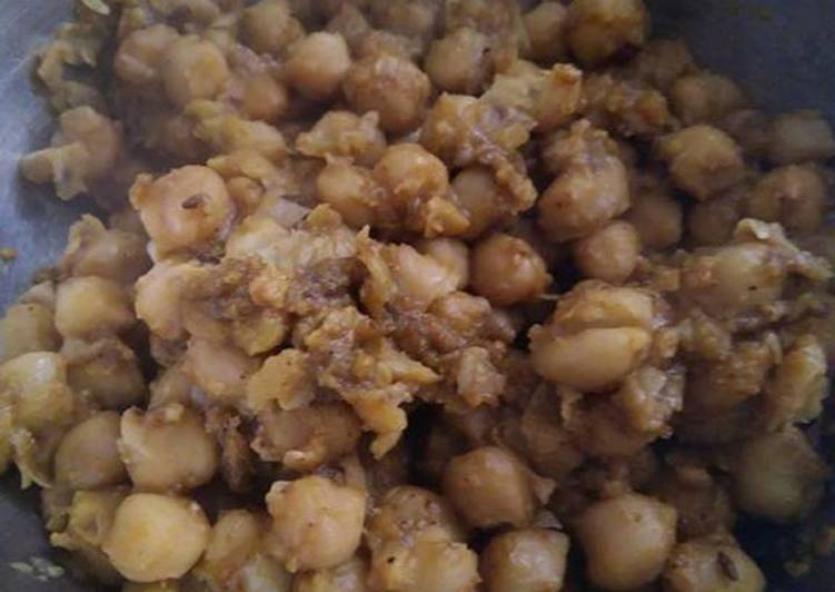 Easiest Way to Prepare Perfect Dry chana masala