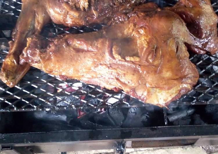 Grill and roasting of Goat