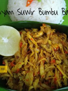 Foto resep Ayam Suwir Bumbu Bali