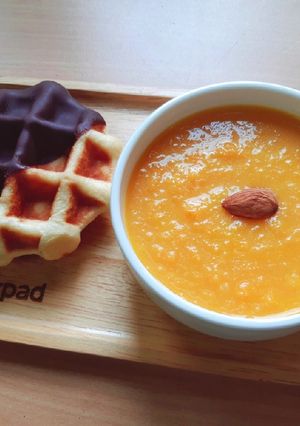 รูปของ Carrot Soup (ไม่ต้องใช้เครื่องปั่น)