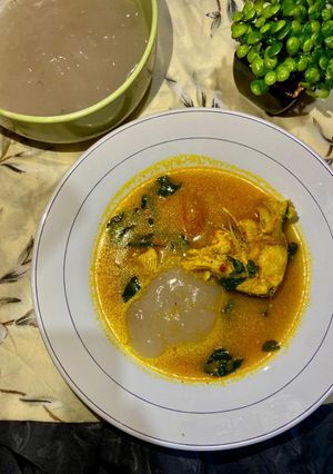 Foto resep 519. Papeda