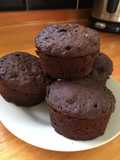 Torta o tortitas (tipo muffins) de chocolate apto para bebés BLW (+10-12 meses)