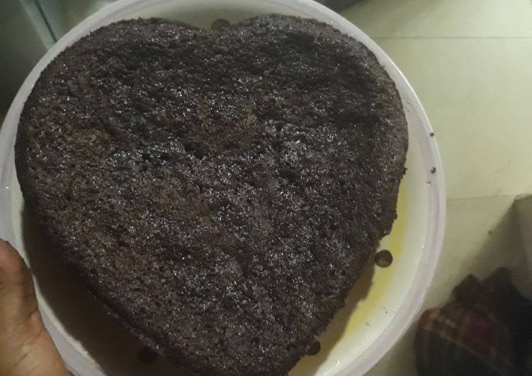 Recipe: Tasty Dark chocolate cake